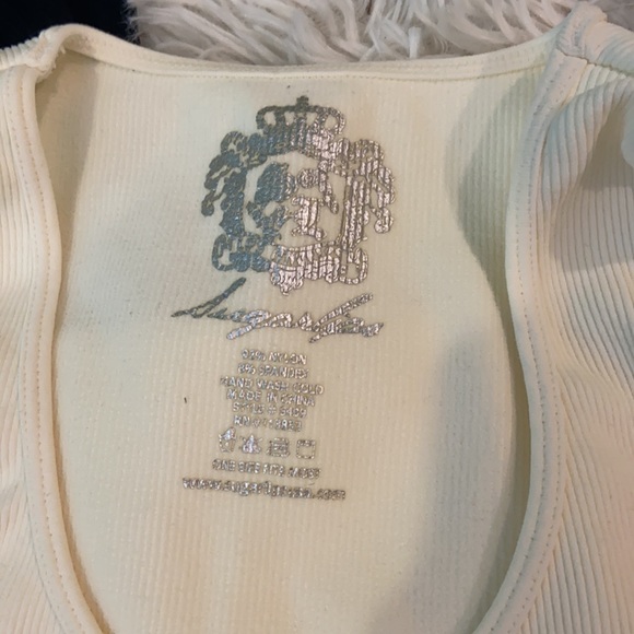 Sugarlips Black & White Ribbed Tank Tops - Picture 2 of 6